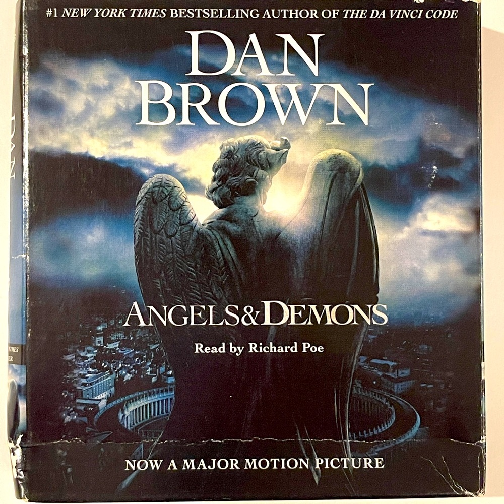 Book on CD/disc - Angels & Demons by Dan Brown.